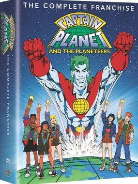 Captain Planet and the Planteers Complete Franchise Series DVD New Sealed